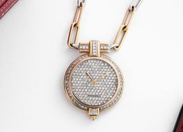 Cartier Unknown Unknown (Unknown (random serial)) - Diamond dial 20 mm Yellow Gold case