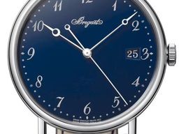 Breguet Classique 5177BB/2Y/9V6 (2026) - Blauw wijzerplaat 38mm Witgoud
