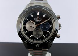 Zenith Chronomaster Sport 03.3100.3600/21.M310 (2024) - Zwart wijzerplaat 41mm Staal