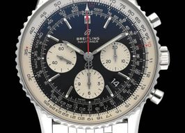 Breitling Navitimer AB0121 (2018) - Zwart wijzerplaat 43mm Staal