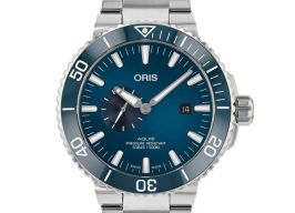 Oris Aquis 01 743 7733 4155-07 8 24 05PEB (2023) - Blue dial 46 mm Steel case