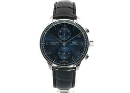 IWC Portuguese Chronograph IW371606 (2024) - Blue dial 41 mm Steel case