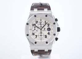 Audemars Piguet Royal Oak Offshore Chronograph 26170ST.OO.D091CR.01 (2012) - Beige wijzerplaat 42mm Staal