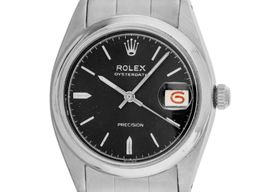 Rolex Oyster Precision 6494 (1973) - Black dial 34 mm Steel case
