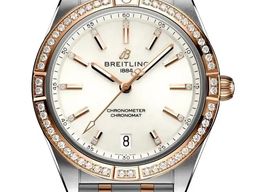 Breitling Chronomat 36 U10380591A1U1 (2026) - Wit wijzerplaat 36mm Staal