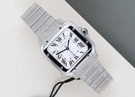 Cartier Santos WSSA0029 (2026) - Silver dial 35 mm Steel case