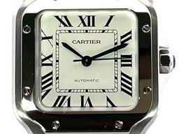 Cartier Santos WSSA0029 (2024) - Silver dial 35 mm Steel case