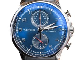 IWC Portuguese Yacht Club Chronograph IW390701 (2024) - Blauw wijzerplaat 45mm Staal