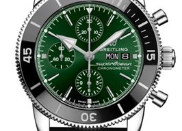 Breitling Superocean Heritage A13313121L1S1 (2025) - Groen wijzerplaat 44mm Staal