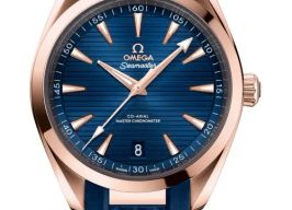 Omega Seamaster Aqua Terra 220.52.41.21.03.001 (2026) - Blauw wijzerplaat 41mm Roségoud