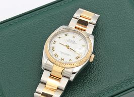 Rolex Datejust 36 116233 (Unknown (random serial)) - White dial 36 mm Gold/Steel case