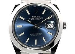 Rolex Datejust 41 126300 (2020) - Blue dial 41 mm Steel case