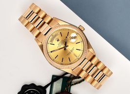 Rolex Day-Date 36 18038 (1986) - Goud wijzerplaat 36mm Geelgoud