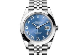 Rolex Datejust 41 126300-0018 (2024) - Blue dial 41 mm Steel case