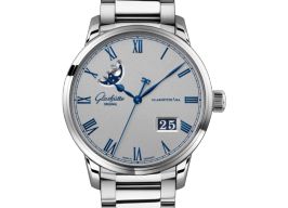 Glashütte Original Senator Excellence 1-36-24-02-02-71 (2026) - Grijs wijzerplaat 40mm Staal