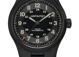 Hamilton Khaki Field H70665130 (2026) - Zwart wijzerplaat 42mm Titanium