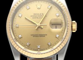 Rolex Datejust 36 16233G (1989) - 36mm Goud/Staal
