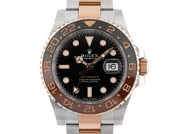 Rolex GMT-Master II 126711CHNR (2025) - Zwart wijzerplaat 40mm Goud/Staal