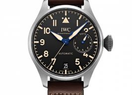 IWC Big Pilot IW501004 (2023) - Zwart wijzerplaat 46mm Titanium