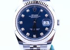 Rolex Datejust 41 126334 (2024) - Blauw wijzerplaat 41mm Staal