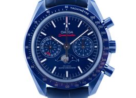 Omega Speedmaster Professional Moonwatch Moonphase 304.93.44.52.03.001 (2020) - Blue dial 44 mm Ceramic case