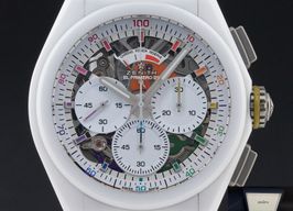 Zenith Defy El Primero 49.9010.9004/01.R947 (2022) - White dial 44 mm Ceramic case