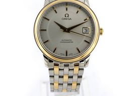 Omega De Ville Prestige 4300.31.00 (2002) - Silver dial 35 mm Gold/Steel case