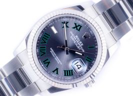 Rolex Datejust 36 126234 (2024) - Grijs wijzerplaat 36mm Staal