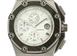 Audemars Piguet Royal Oak Offshore 26030IO.OO.D001IN.01 (2005) - Zilver wijzerplaat 42mm Titanium