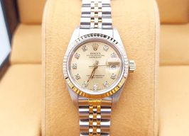 Rolex Lady-Datejust 69173 (1990) - Champagne dial 26 mm Gold/Steel case