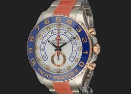 Rolex Yacht-Master II 116681 (2013) - White dial 44 mm Gold/Steel case