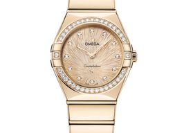 Omega Constellation 131.55.28.60.58.001 (2025) - Yellow dial 28 mm Yellow Gold case
