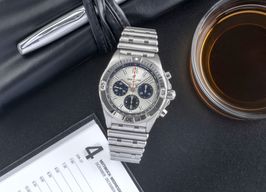 Breitling Chronomat 42 AB0134101G1A1 (Unknown (random serial)) - Silver dial 42 mm Steel case