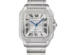 Cartier Santos W4SA0005 (2025) - Silver dial 42 mm Steel case