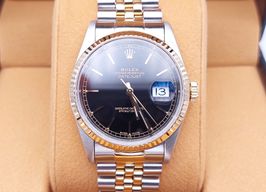 Rolex Datejust 36 16233 (1993) - Black dial 36 mm Gold/Steel case
