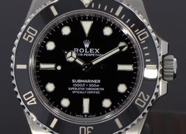 Rolex Submariner No Date 124060 (2023) - Zwart wijzerplaat 40mm Staal