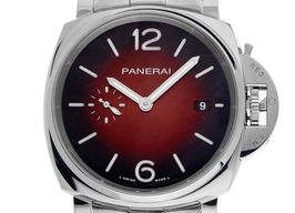 Panerai Luminor Due PAM01539 (2025) - Red dial 42 mm Steel case