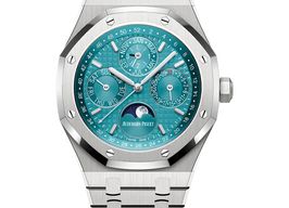 Audemars Piguet Royal Oak Perpetual Calendar 26613ST.OO.1220ST.01 (2025) - Turquoise wijzerplaat 41mm Staal