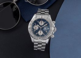 Breitling Superocean Chronograph II A13340 (2005) - Blue dial 42 mm Steel case