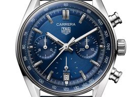 TAG Heuer Carrera CBS2212.FC6535 (2024) - Blauw wijzerplaat 39mm Staal