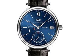 IWC Portofino Hand-Wound IW510106 (2023) - Blauw wijzerplaat 45mm Staal