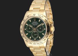 Rolex Daytona 116508 (2016) - Green dial 40 mm Yellow Gold case