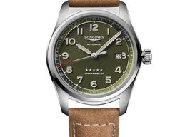 Longines Spirit L3.811.4.03.2 (2025) - Groen wijzerplaat 42mm Staal