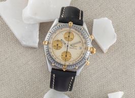 Breitling Chronomat 81950 (1990) - Beige dial 39 mm Gold/Steel case