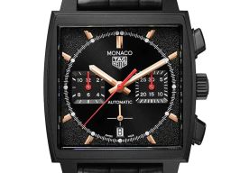 TAG Heuer Monaco CBL2180.FC6497 (2024) - Zwart wijzerplaat 39mm Titanium