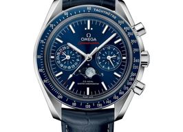 Omega Speedmaster Professional Moonwatch Moonphase 304.33.44.52.03.001 (2024) - Blue dial 44 mm Steel case