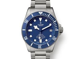 Tudor Pelagos 25600TB (2025) - Blue dial 42 mm Titanium case