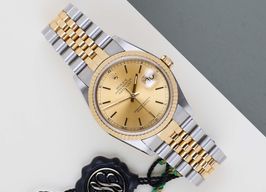 Rolex Datejust 36 16233 (1995) - Champagne dial 36 mm Gold/Steel case