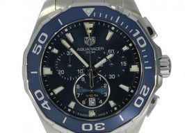 TAG Heuer Aquaracer 300M CAY111B (Unknown (random serial)) - Blue dial 43 mm Steel case