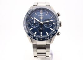 TAG Heuer Carrera CBN2A1A.BA0643 (2024) - Blauw wijzerplaat 44mm Staal